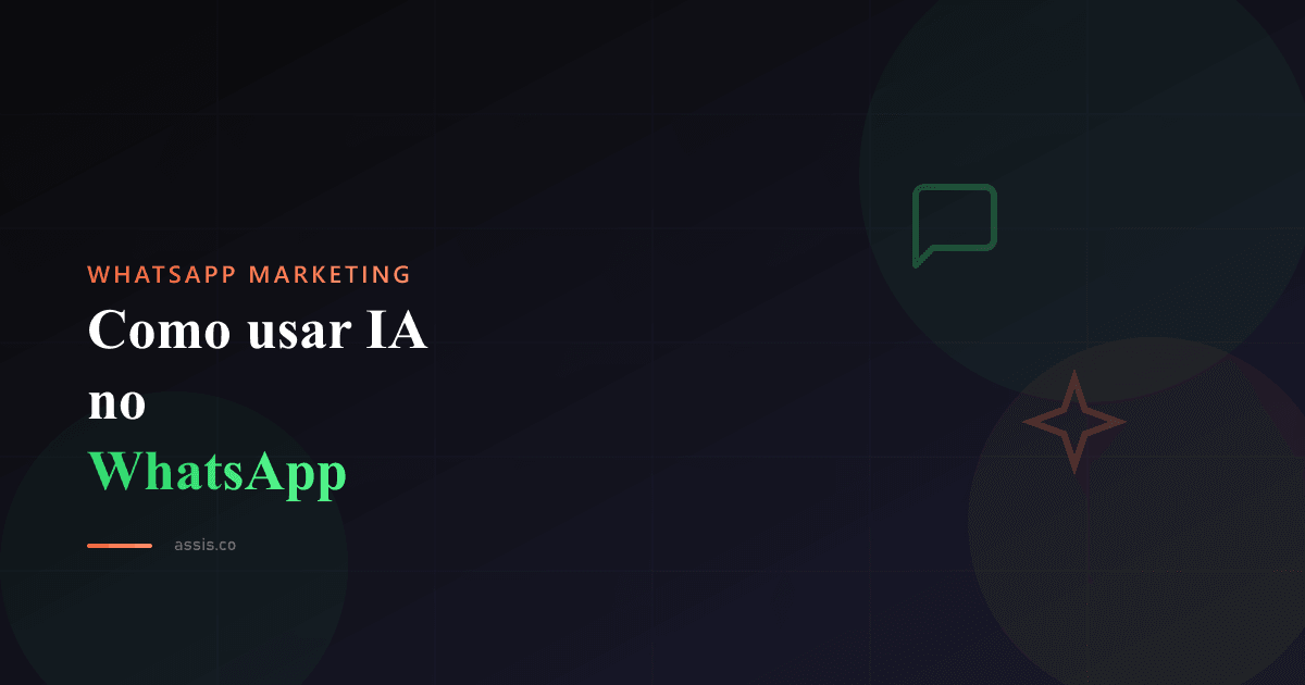 Ilustração de um vendedor usando IA no WhatsApp para vender mais